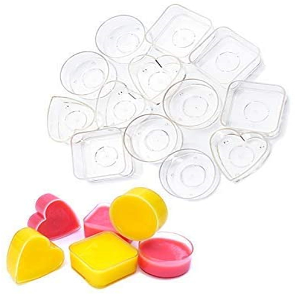 20 Sets Round Candle Mold Teal - Candle Making Jug ulasan dan harga