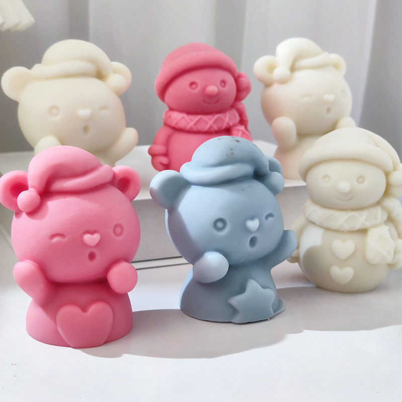 Christmas Snowman Silicone Mol - Candle Making Tutorial ulasan dan harga