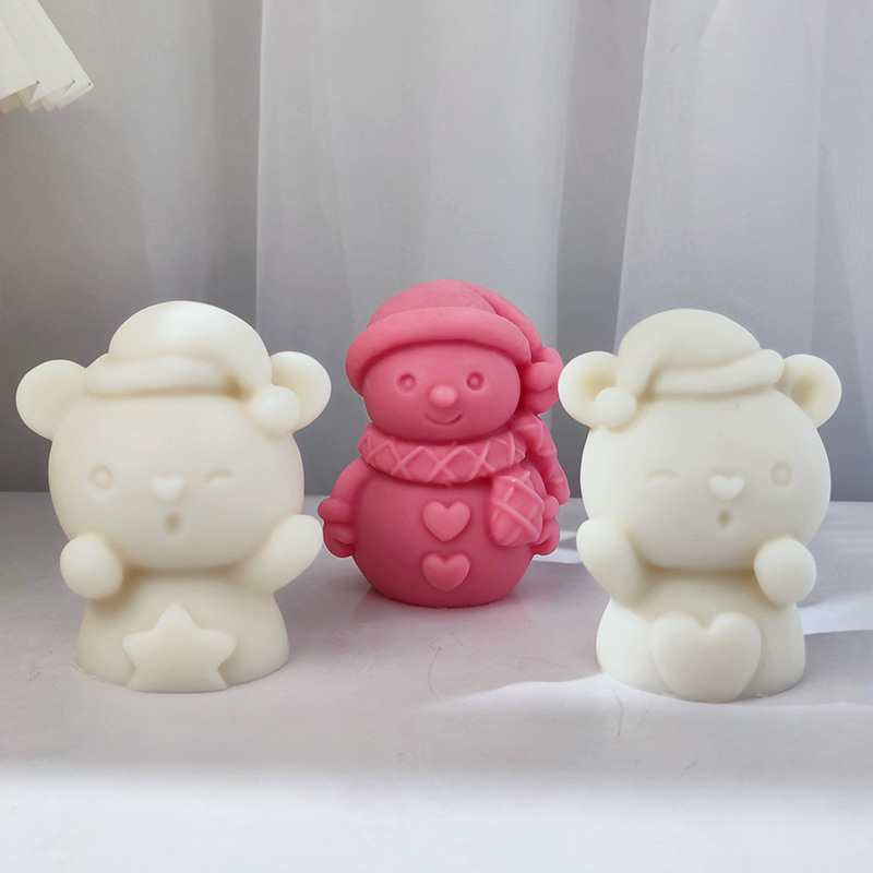 Christmas Snowman Silicone Mol - Candle Making Tutorial ulasan dan harga