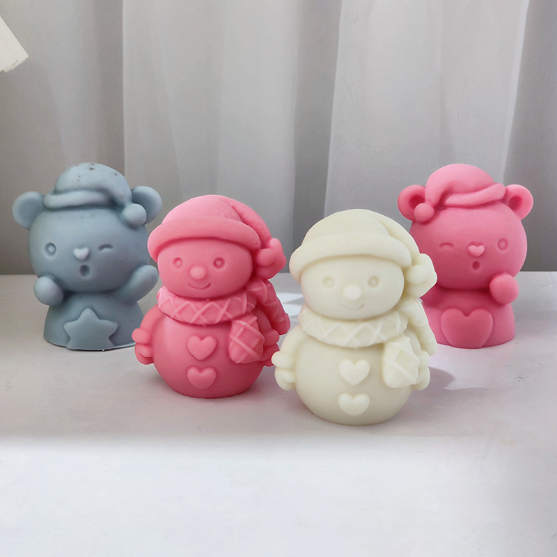 Christmas Snowman Silicone Mol - Candle Making Tutorial ulasan dan harga