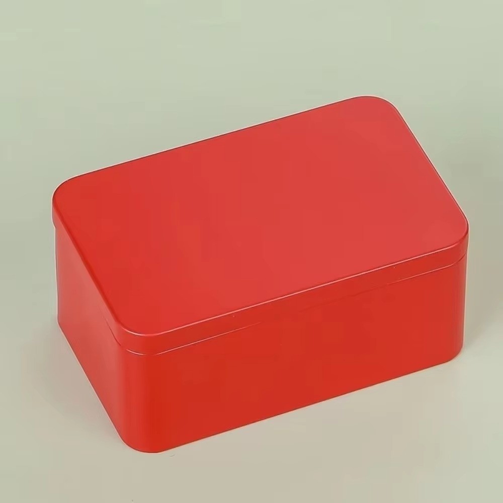 New Solid Color Tin Box Tinpla - Tin Container Lid ulasan dan harga