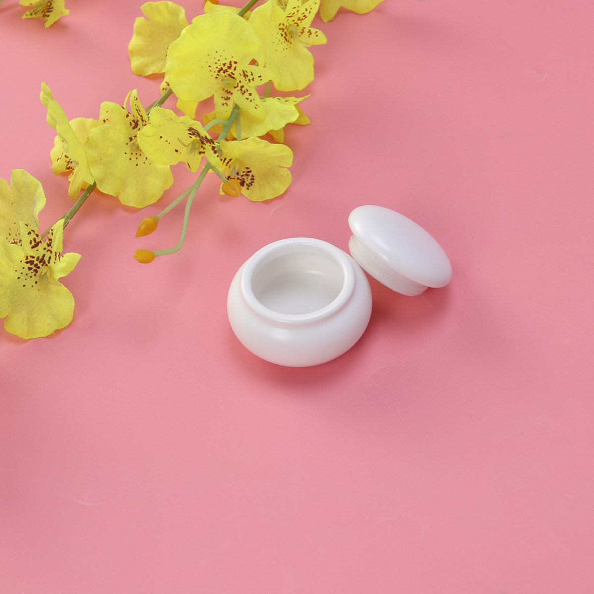 Mini Ceramic Makeup Storage Bo - Tin Container Lid ulasan dan harga