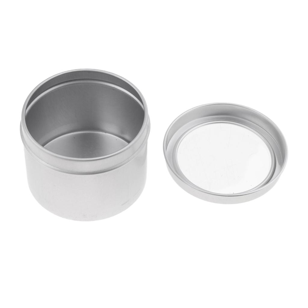 Empty Cosmetic Jars Aluminum T - Tin Container Lid ulasan dan harga